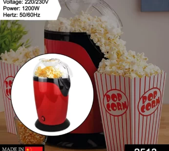 Hot air popcorn maker machine, popper maker healthy snack maker